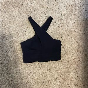 Lululemon Nulu Wrap Front longline bra